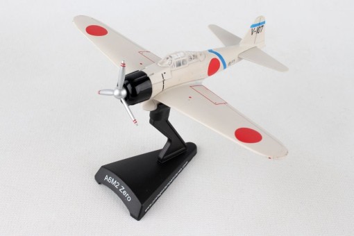Zero A6M2 Japan WWII V-107 by Postage Stamp PS5343-4 Scale 1:97