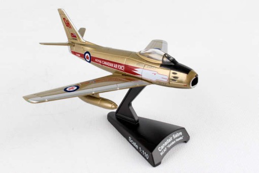 RCAF Canadair F-86 Sabre Golden Hawks Postage Stamp PS5361-4 Scale 1:110