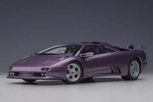 Purple Lamborghini Diablo SE30 Jota Viola SE30 Metallic Purple AUTOart 79142 scale 1:18 