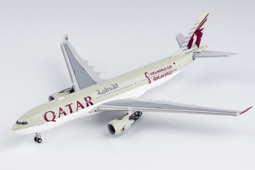 Qatar Airways A330-200 A7-ACS(with "FIFA World Cup Qatar 2022" title) NG Models 61058 Scale 1:400