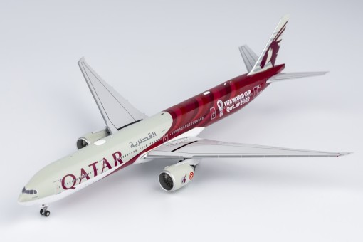 Qatar Airways Boeing 777-300ER A7-BEB FIFA World Cup Qatar 2022 NG Models 73028 Scale 1:400
