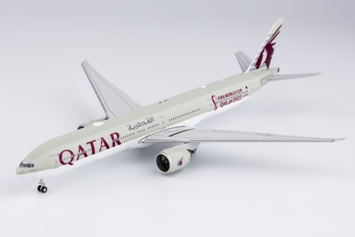 Qatar Boeing 777-300ER A7-BAN FIFA World Cup 2022 Title NG Models 73026 Scale 1:400
