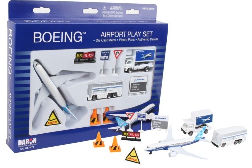 Boeing Commercial Airport Play Set RT7471