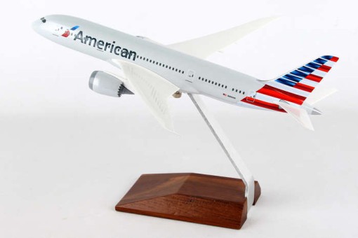 American 787-8 Reg# N800AN Dreamliner With Wood Stand Skymarks SKR5088 1:200