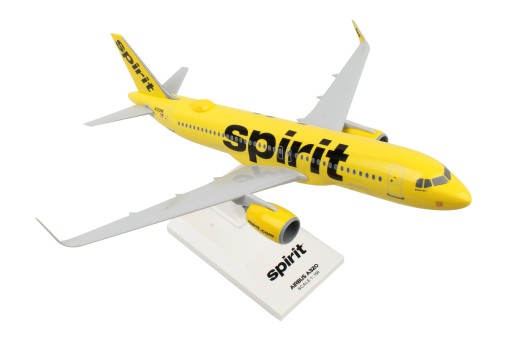 Spirit Airlines Airbus A320neo Yellow livery Skymarks SKR1011 scale 1:150 