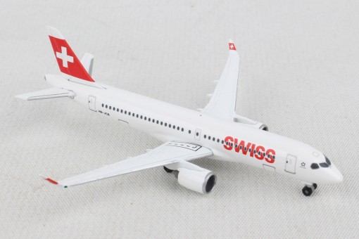 Swiss CS300 Bombardier (A220-300) Registration HB-JCB 532877 scale 1:500