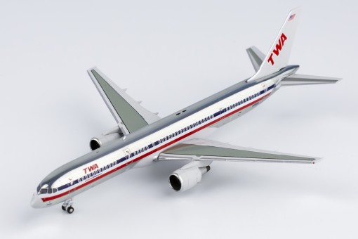 TWA - American Hybrid Livery Boeing 757-200 Polished N704X NG Models 53195 Scale 1:400