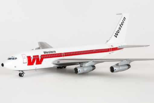 Western Airlines Boeing B720-047B Registration N3167 Scale 1:200 