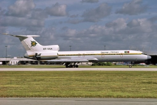 Guyana Airways Tupolev TU-154M 8R-GGA Phoenix 11905 Scale 1:400 
