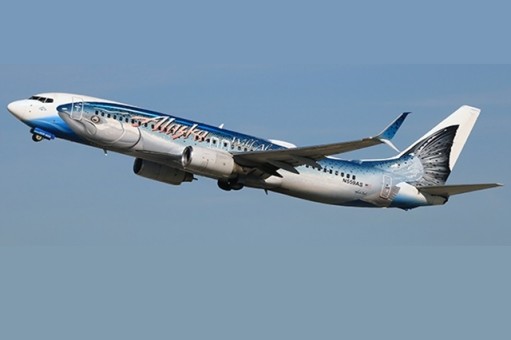 Alaska Boeing 737-800 N559AS 'Salmon Thirty Salmon' JC Wings SA4ASA026 Scale 1:400