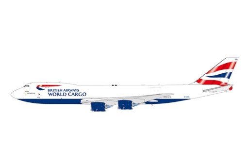 British Airways World Cargo Boeing 747-8F G-GSSE JCWings EW2748006 Die-Cast Scale 1:200