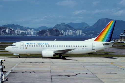 Trans Brasil Boeing 737-300  Reg# PT-TEG Aero Classic Scale 1:400