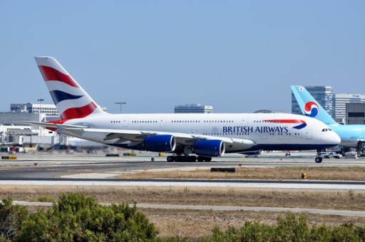 British Airways Airbus A380 04185 Reg. G-XLEK Phoenix Model Die Cast  Scale 1:400