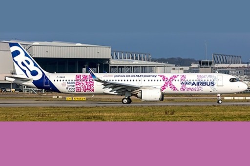 Airbus House A321neo F-WWAB 'XLR Title' Die-Cast JC Wings LH4AIR338 Scale 1:400