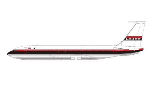 Laker Airways Boeing 707-138B G-AWDG Aeroclassics AC19118 Scale 1:400