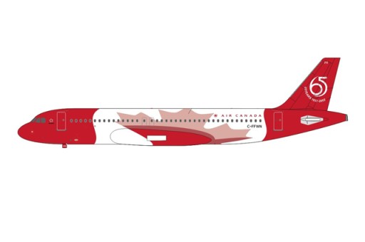 Air Canada Airbus A320 Red Leave C-FFWN Die-Cast AC19120 AeroClassics Scale 1:400