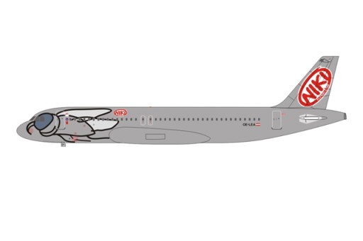 Fly Nikki Airbus A320 OE-LEA Die-Cast AC19123 AeroClassics Scale 1:400