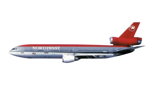 Northwest DC-10-40 Bowling Shoe N160US Aero Classics AC19136 Scale 1:400