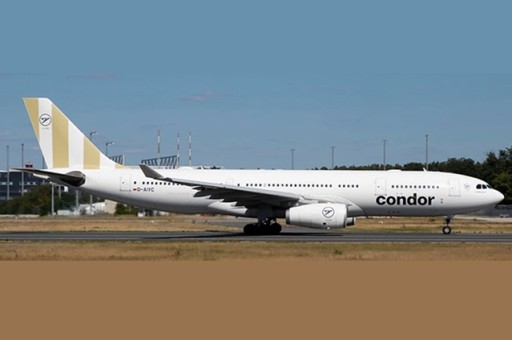 Condor Airbus A330-200 D-AIYC New Tail Design White Body JCWings JC4CFG0115 Scale 1:400