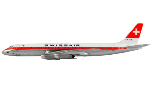 Swissair DC-8-32 HB-IDA die-cast Aeroclassics AC19089 Scale 1:200