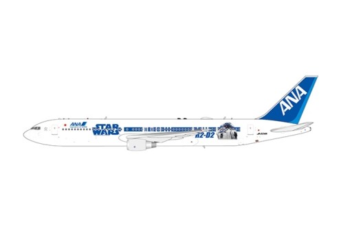 Star ANA All Nippon Boeing 767-300ER Wars Ar2-Dee2 JA604A JCWings EW4763003  scale 1:400