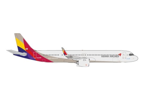 Asiana Airbus A321 HL8398 Die-Cast Herpa Wings 536493 Scale 1:500