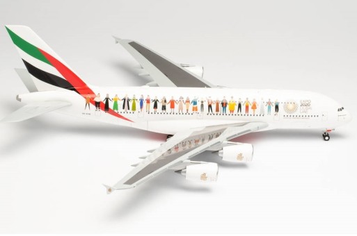 Emirates Airbus A380-800 A6-EVB "Year of Tolerance" Herpa 571692 scale 1:200