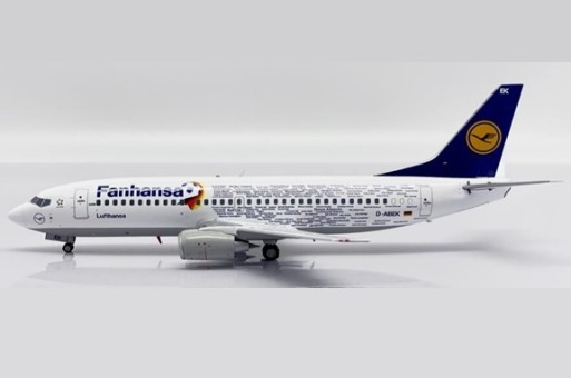 Lufthansa Boeing 737-300 D-ABEK 'Fanhansa' Die-Cast JC Wings EW2733001 Scale 1:200 