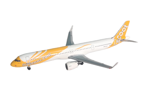 Scoot Airbus A321neo 9V-NCC AeroClassics AC411303 Scale 1:400