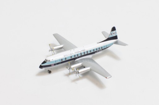 British Midland Vickers Viscount 700 G-AZNA Die-Cast Aeroclassics AC411041 Scale 1:400