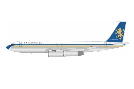 Caledonian Airways Boeing 707-349C G-AWTK With Stand InFlight IF707CD1023P Scale 1:200