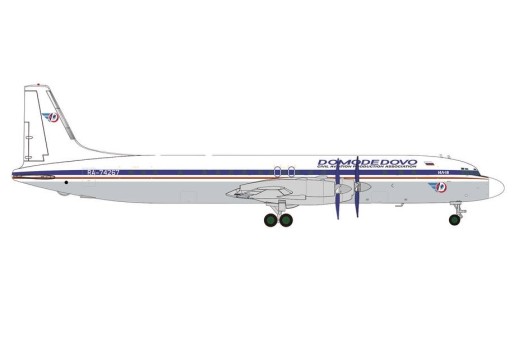 Domodedovo Airlines Ilyushin IL-18 RA-74267 Herpa 571937 scale 1:200