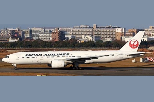 Flaps Down JAL Japan Airlines Boeing 777-200ER JA702J JC Wings SA2JAL043A Scale 1:200