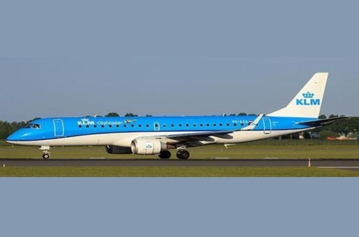 KLM Cityhopper Embraer 190 ERJ-190 PH-EZG Progress Pride JC Wings JC2KLC0412 Scale 1:200