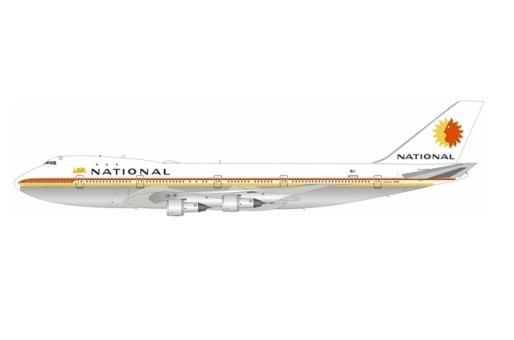 National Airlines Boeing 747-135 N77773 Polished IF741NA0923P InFlight200 Scale 1:200