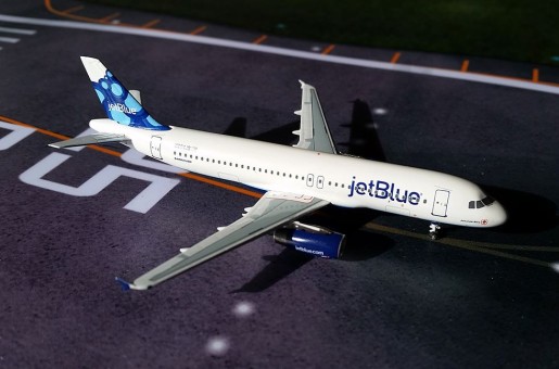 JetBlue BlueBerry Livery A320-200S N834JB Die-cast Airplane Model 