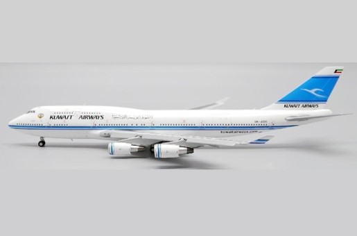 Flaps Down Kuwait Airways Boeing 747-400M 9K-ADE JC Wings LH4KAC277A Die-Cast Scale 1:400
