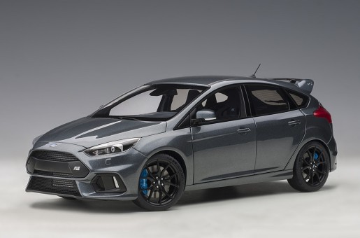 Grey Ford Focus RS 2016 Stealth Grey AUTOart 72954 die-cast scale 1:18