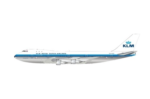 KLM Boeing 747-206B PH-BUE Royal Dutch Airlines JFox-InFlight JF-747-2-036P Scale 1:200