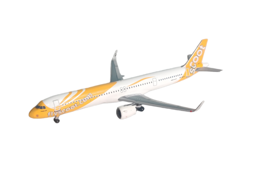 Scoot Airbus A321neo 9V-NCD AeroClassics AC411304 Scale 1:400