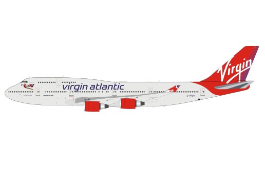 Virgin Atlantic Airways Boeing 747-400 G-VROY "Pretty Woman" with stand InFlight/B-models B-VR-744-OY scale 1:200