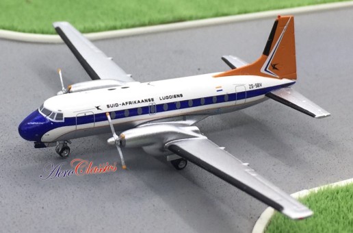 South African Airways HS-748  Reg# ZS-SBV  Aeroclassics Scale 1:400 