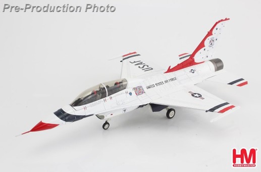 F-16C Thunderbirds "Warbird" No.10, USAF, 1988 Hobby Master HA38044 Scale 1:72