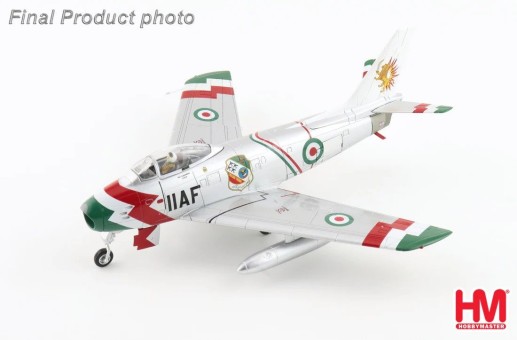 F-86F Golden Crown Aerobatic Team Major Nader Jahanbani IIAF 1961 HA4329 Hobby Master 1:72
