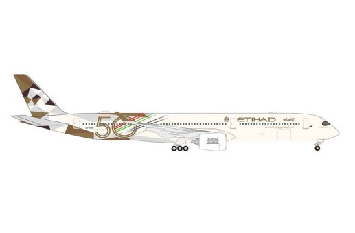 Etihad Airbus A350-900 A6-XWB Year of the 50 Herpa Wings 536622 Scale 1:500
