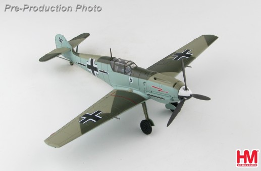 Germany Bf109E-3 Walter Horten Stab/JG 26 France Spring 1940 WWII HA8714 Scale 1:48