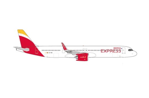 Iberia Airbus A321neo EC-NIA 'Lanzarote' Die-Cast Herpa Wings 536523 Scale 1:500