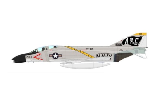 Jolly Rogers US Navy F-4B Phantom II 151506 VF-84 USS Independence 1984 Hobby Master HA19048 Scale 1:72