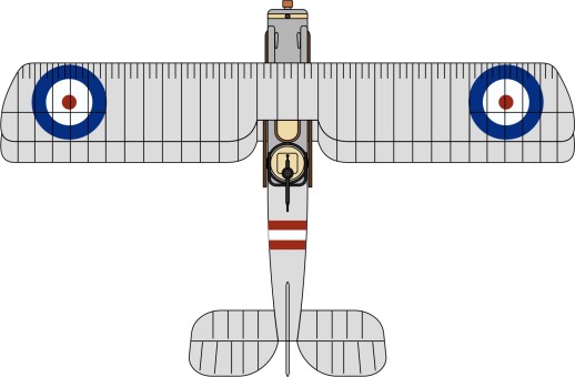 Bristol F.2B – A Flight, 2 Squadron, Royal Flying Corps AD003 Oxford Models Scale 1:72