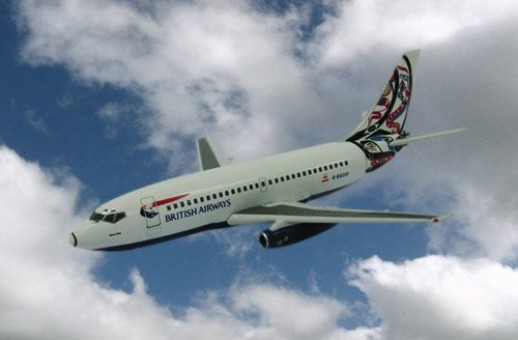 British Airways B737-200 "Whale Rider"